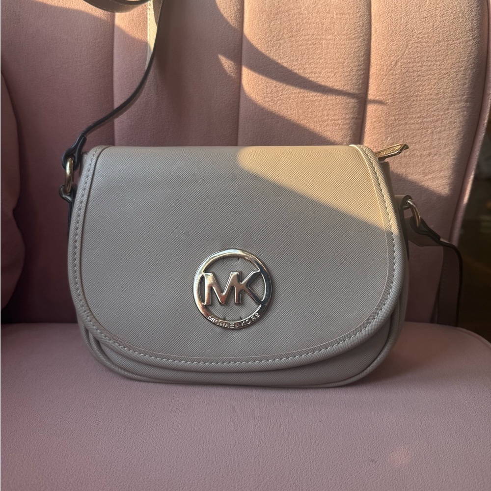Michael Kors Beige Crossbody Bag